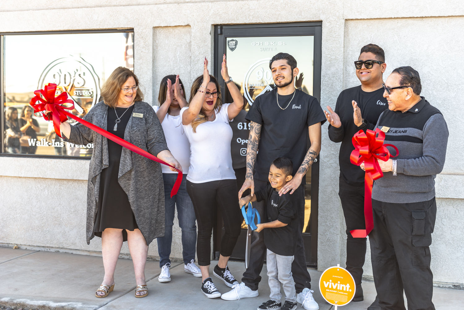 90's Barber Studio Opening